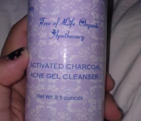Activated Charcoal Acne Gel Cleanser (8 ounces)